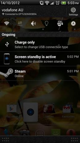 lülitage ekraan välja android