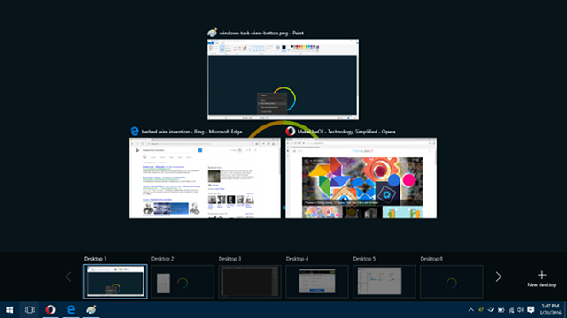 Windows vs. Linux: siin on, mis neil tavalistes Windowsi ülesandevaate töölaudadel on