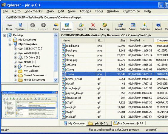 xplorer2 - alternatiiv Windows Explorerile