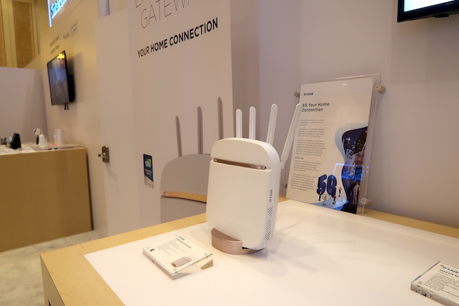 D-Link 5G NR ruuter CES 2019