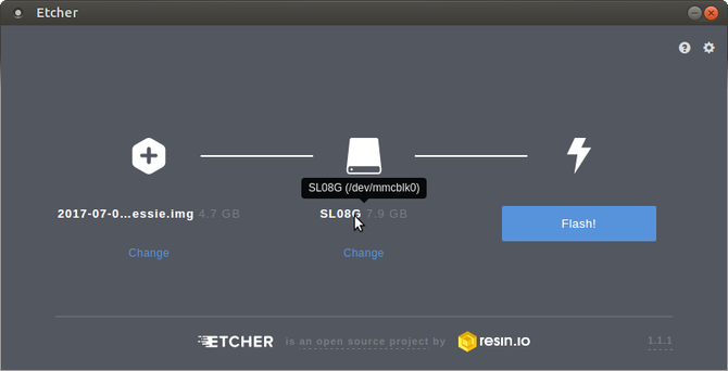 Etcheri USB-draivi looja