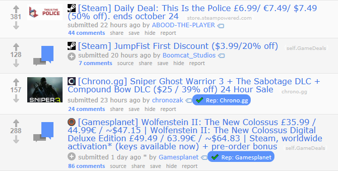 Videomängupakkumiste 7 parimat saiti ja sooduspakkumiste mängude pakkumised reddit gamedeals