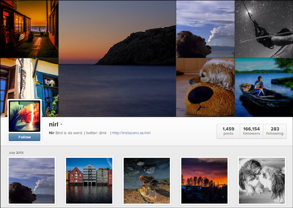 Instagrami loodusfotograaf