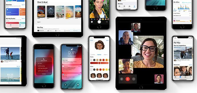 iOS 12 iPhone'ile ja iPadile