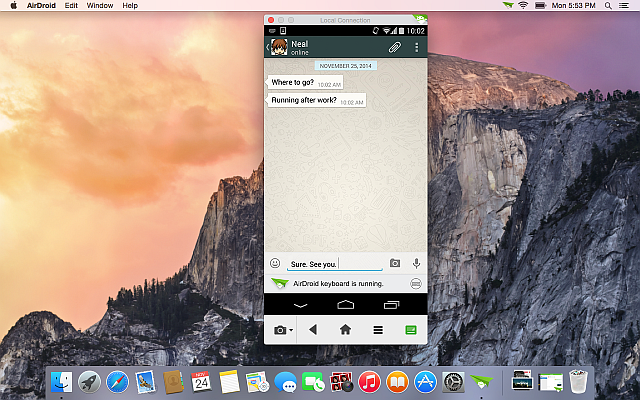 WhatsApp-on-PC-koos-AirDroid-AirMirror