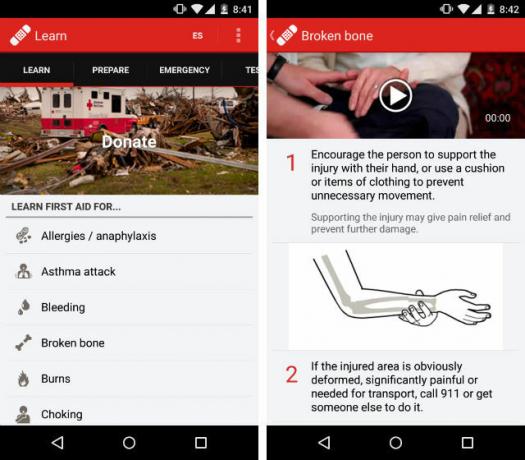 EmergencyAndroidApps-Punane-Rist-Esmaabi