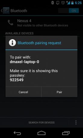 kasutab bluetoothi ​​jaoks