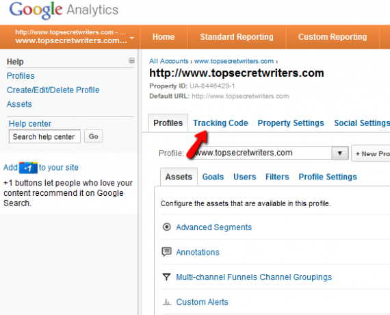 mis on google analytics