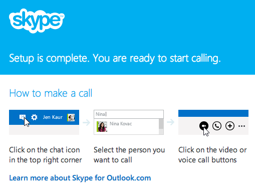 Skype'i pistikprogrammiga aktiveeritud