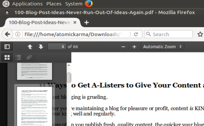 7 parimat Linuxi PDF-i vaatajat - ja Adobe Reader on lihtsalt üks neist muo linuxi pdf-rakenduste brauser