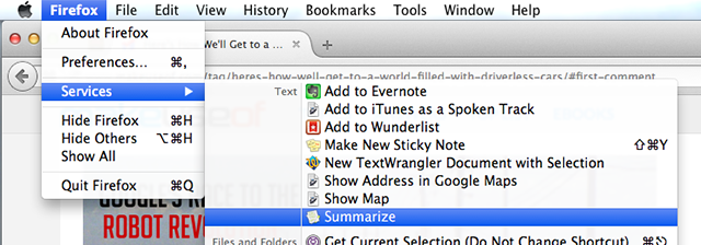 mac-summerize-menu-item