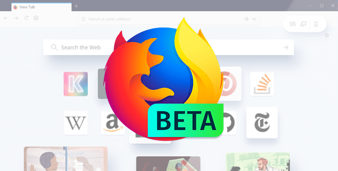 Firefoxi beetaversioon