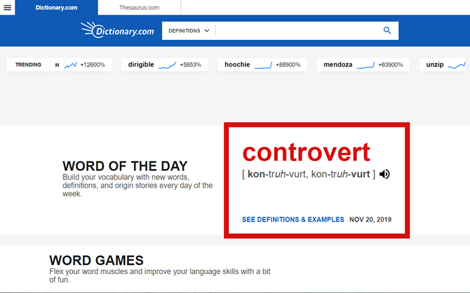 Dictionary.com inglise häälduste jaoks
