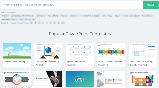 Pslides on Powerpointi jaoks tasuta mallid