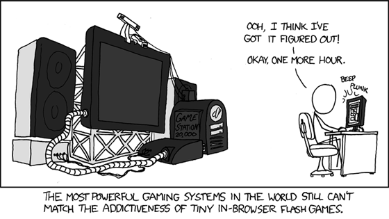 5 rütmilist veebimängu Flash-mängu, et oma päeva kasvatada xkcd
