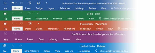 Microsoft Office 2016 - teemad