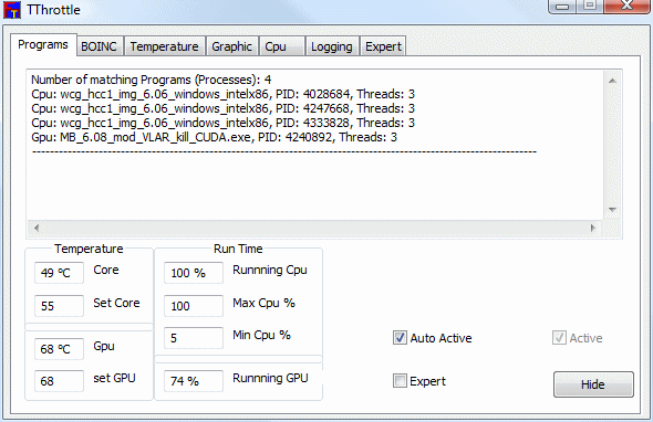 cpu gpu ülekuumenemine