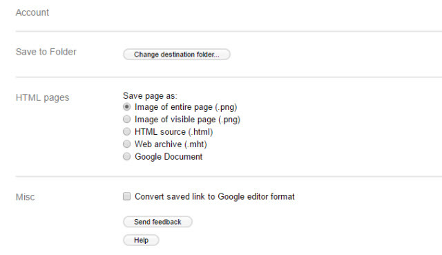 Salvestage Google Drive'i suvanditesse