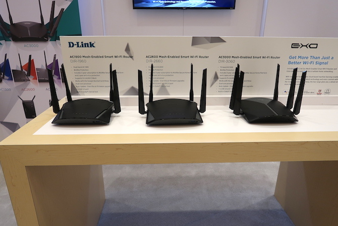 D-Link Exo võrkruuterid CES 2019