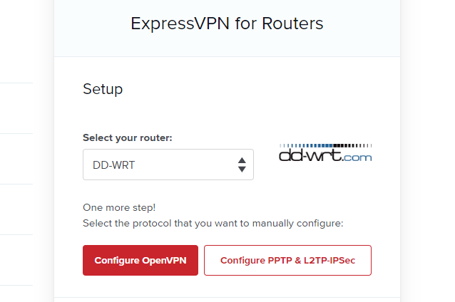 Kasutage ruuteriga ExpressVPN-i