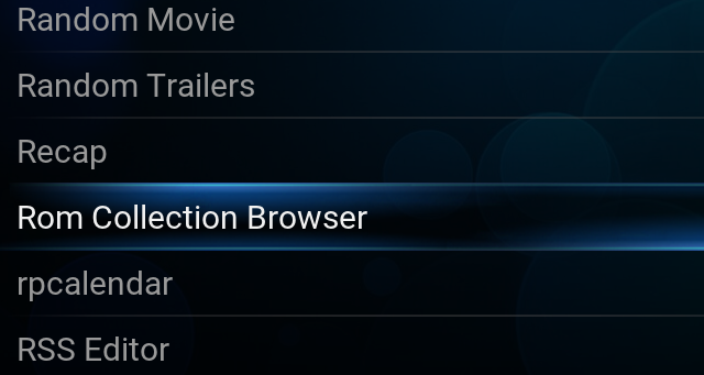 Kodi ROM Collection brauseri installimine