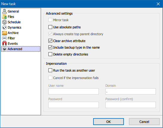 Windowsi varundamise ja taastamise juhend windows cobian backup 7