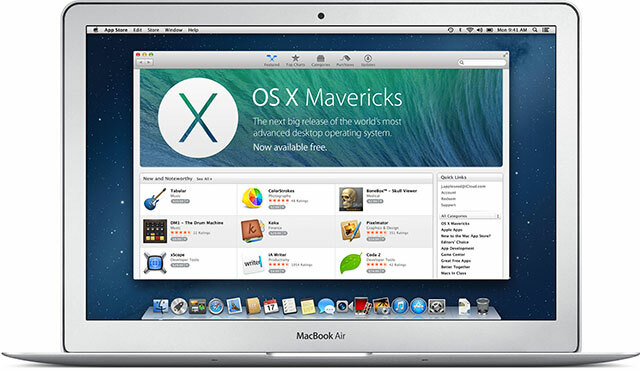 OS X Mavericks on tasuta: siin on juhised selle hankimiseks ja miks soovite seda osx mavericks air