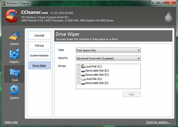 mis on ccleaner