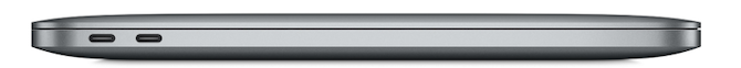 Thunderbolt 3 pordid MacBook Pro-s