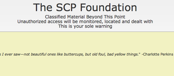 scp vundament