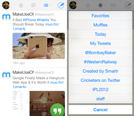 Twitterific-jaoks-iPhone-iPad