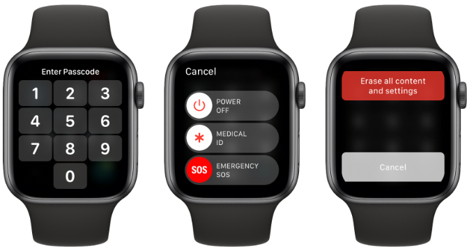 Tehase lähtestamine Apple Watch