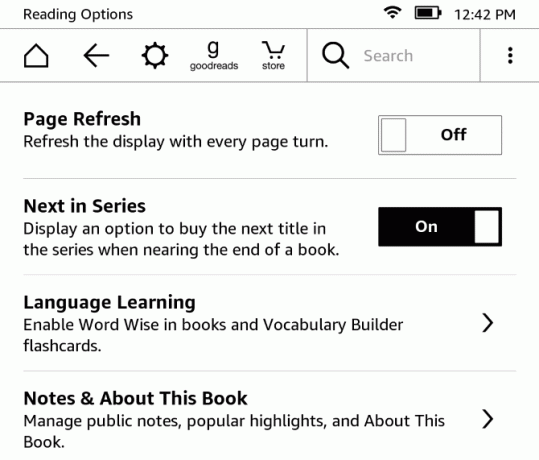 Kuidas seadistada ja kasutada oma Kindle Paperwhite 28 Paperwhite lugemisvalikuid