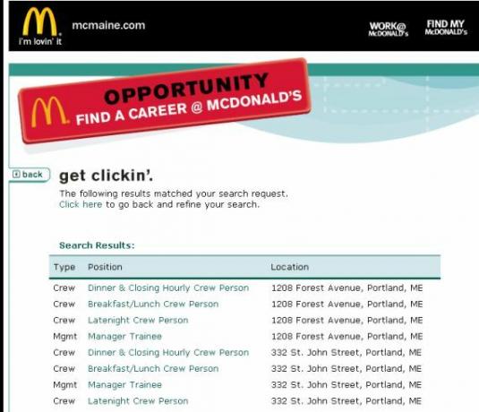 mcdonalds rakendus