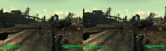 Kuidas mängida 3D-mänge arvutis väikese eelarvega fallout3d1