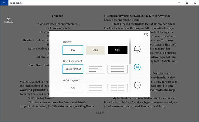 Mis on parim e-lugeri rakendus Windows 10 jaoks? kobo 2 670x412