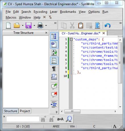 SynWrite: sülearvuti, mis on alternatiiv märkmete tegemiseks ja programmeerimiskoodide muutmiseks