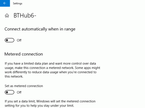 Keelake Windows 10-s automaatne WiFi-ühendus