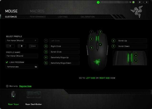 Kas teil on Razeri klaviatuur? Makrode salvestamine on Synapse Razer Synapse'i profiilide abil lihtne