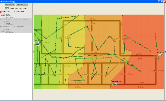 Mõõtke oma kodus WiFi-signaali tugevust rakendusega HeatMapper myfloorplan2