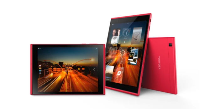 Youyota tahvelarvuti, milles töötab Sailfish OS