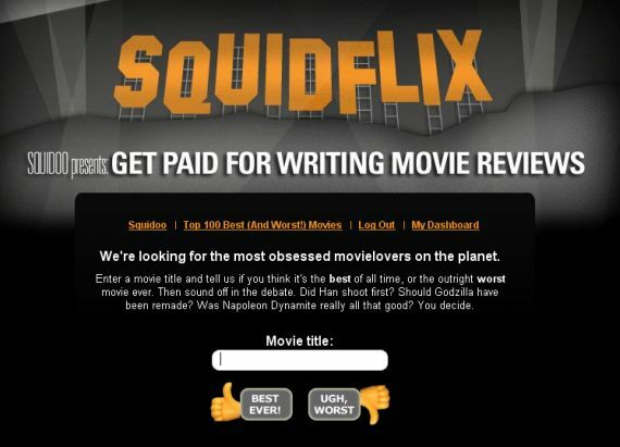 Kuidas kirjutada veebipõhist filmiülevaadet ja teenida seda raha tehes? Squidflix