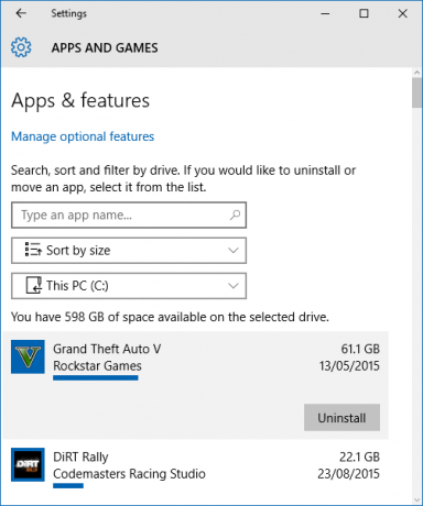 Windowsi 10 rakendused ja mängud