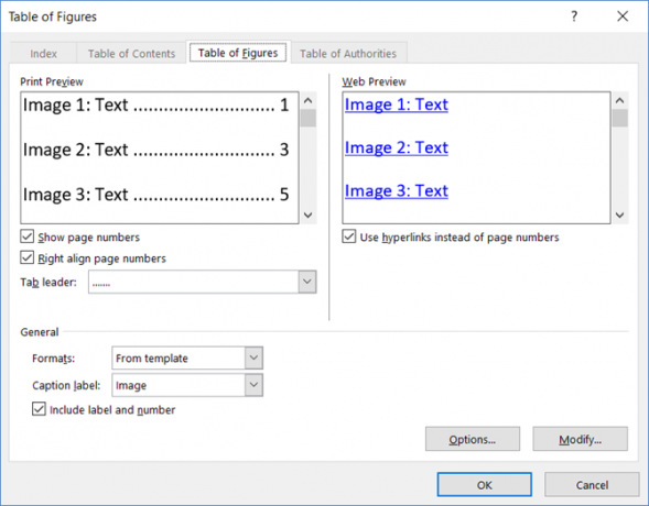 Vahekaardi Microsoft Wordi viited, MSWord TOFformat lihtne juhend