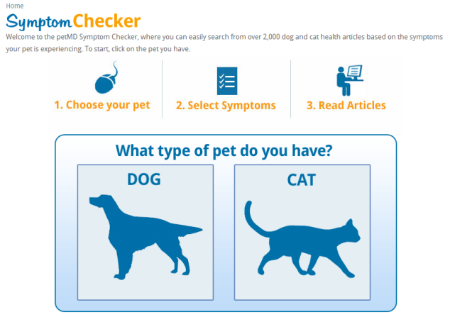 petmd-sümptomite kontrollija