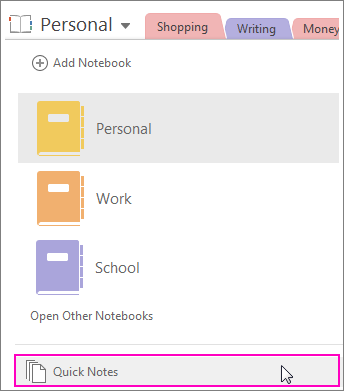 Microsoft OneNote - kõik esitatud