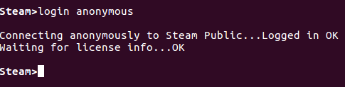 steamcmd terminal