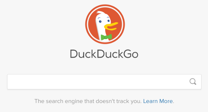 google alternatiivid – DuckDuckGo