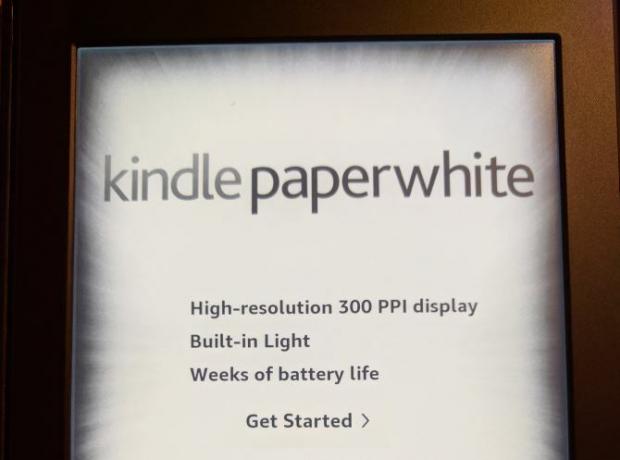 Kuidas seadistada ja kasutada oma Kindle Paperwhite 02 Paperwhite Tere ekraani