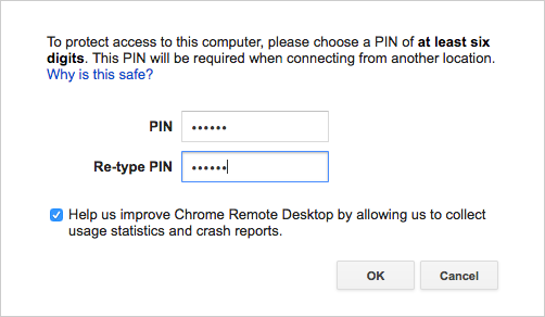 Hallake oma arvutit ükskõik kus, kasutades Chrome Remote Desktopi chrome remote desktop mac 2
